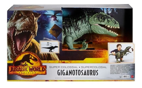 Giganotosaurus Super Colosal Jurassic World 99 Cm Mattel