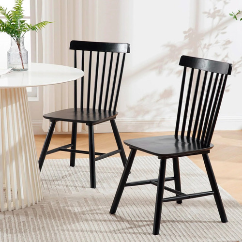 Silla Windsor Madera Maciza De Alta Calidad