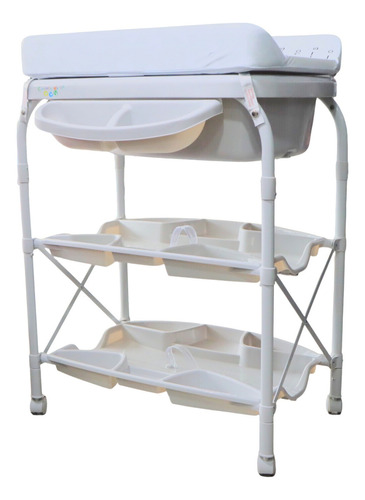 Bañera Y Cambiador Para Bebes Cw Pibble Beige Pibble