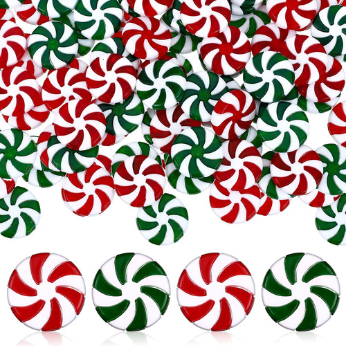 Baston De Caramelo De Navidad De 0.98 Pulgadas (0.984 In) Ad