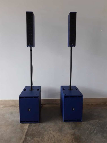 Imagem 1 de 5 de Caixa Line Array Uv 2500 Wats Rms General Som