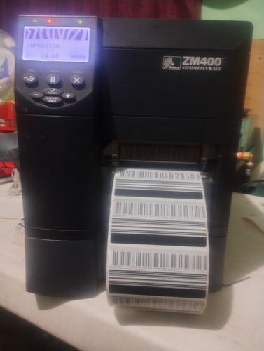 Impresora Zebra Zm400 (usada) (Usado)