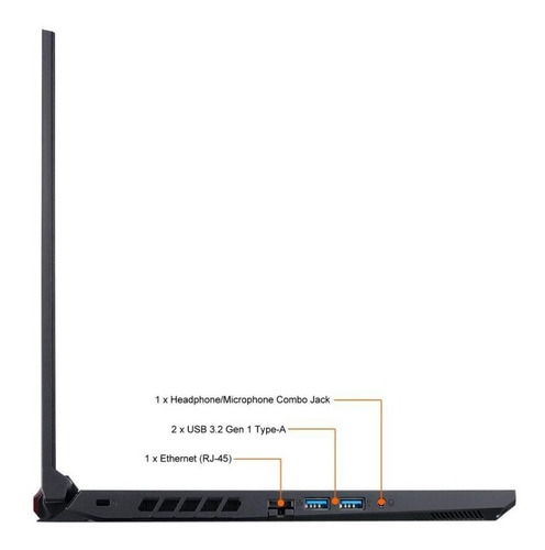 Imagen 5 de 9 de Notebook Acer Nitro Ryzen 5 5600h 16gb Ssd512 Rtx3060 144hz