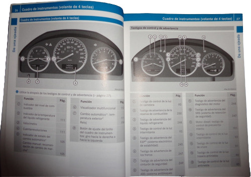 Mercedes Benz Clase C 2009 Manual De Instrucciones (Usado)