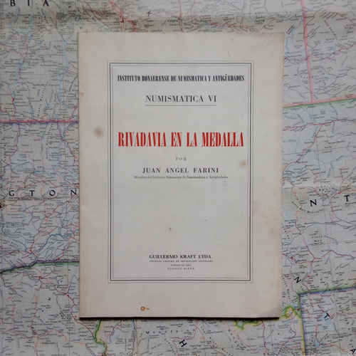 Juan Ángel Farini - Rivadavia En La Medalla / Kraft 1959 (Usado)
