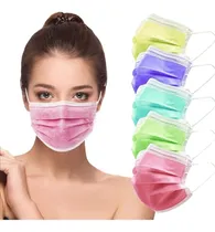 Comprar Cubrebocas Tapabocas Tricapa Termosellado Colores 200 Piezas