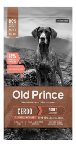 Old Prince Cerdo Legumbres Adult All Breeds 15 Kg El Molino