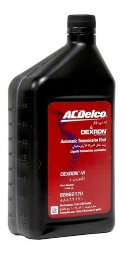 Aceite Transmision Automatica Dexron Vi 946 Ml C/u