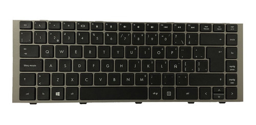 Teclado Hp Probook 4440s 4441s 4445s 4446s Mco Plata Esp