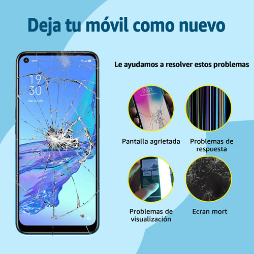 Pantalla Lcd Táctil Para Oppo Reno 5 Lite Cph2205 Con Marco