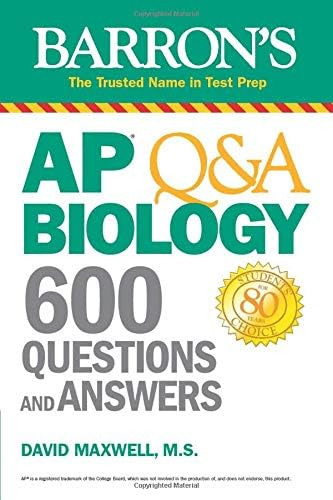 Libro:  Ap Q&a Biology: 600 Questions And Answers