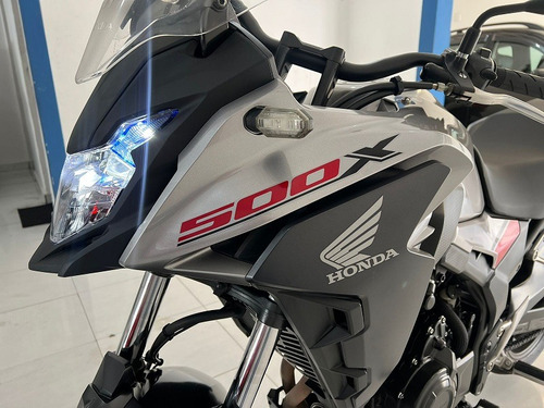 Honda Cb 500x Único Dono 2021 Prata 