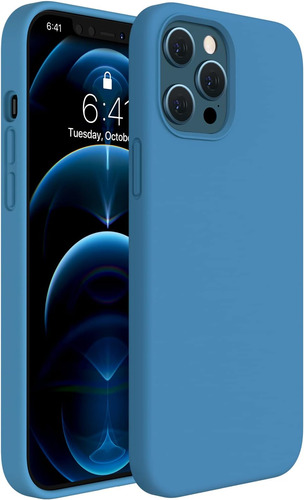 Funda Miracase Para iPhone 12 Pro Max Capri Blue