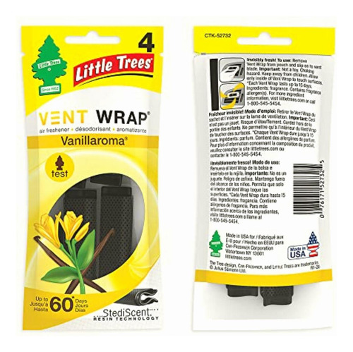 Little Trees Car Air Freshener | Vent Wrap Provides