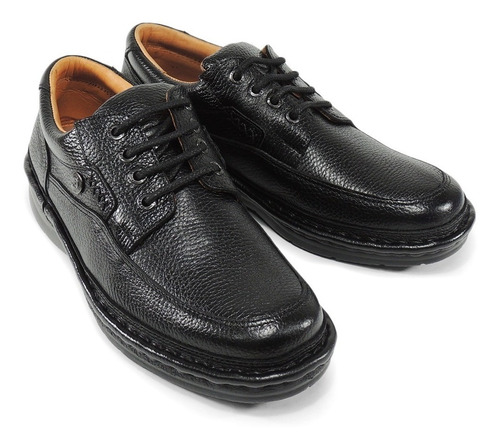 Imagen 3 de 10 de Zapatos Hombre Cuero Ringo Flex 3696