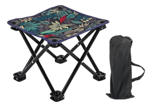 . Taburete Plegable Mini Silla Multifunción For Acampar Para