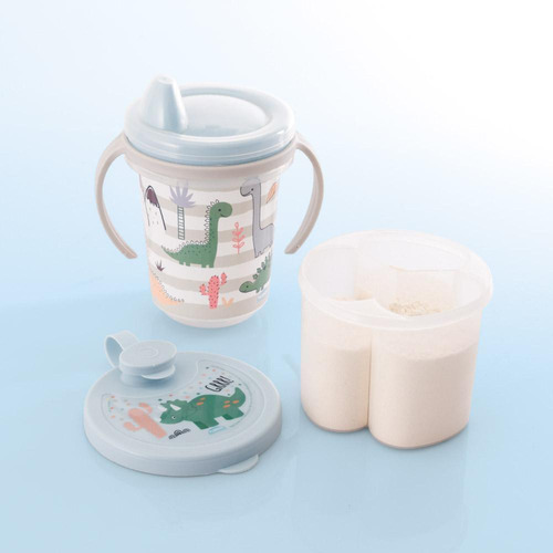 Kit de introducción de comida para dinosaurios Plasutil de 6 piezas