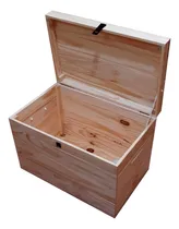 Comprar Baul \u002F Juguetero De Pino 60cm ! Pino Macizo.