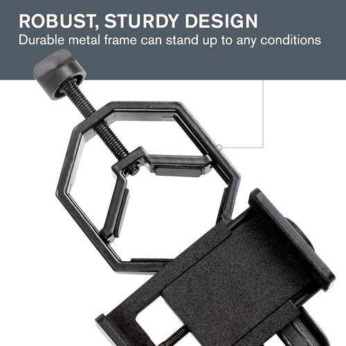 Soporte Adaptador Para Smartphone Teléfono Celestron Negro