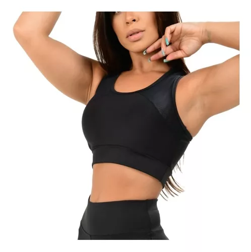 Cropped Feminino Academia Fitness Promoção