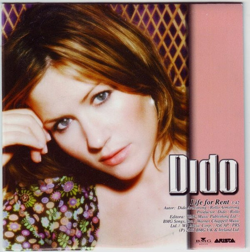 Cd Single De Dido & Kings Of Leon - Life For Rent & Red Morn