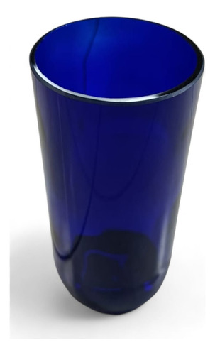 Juego 6 Vasos Bebida Azul 220 Ml Reciclado Ecológica