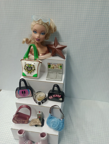 Lote Accesorios Muñeca Barbie My Scene O Similares (Usado)