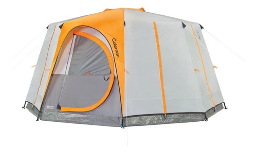 Barraca 8 Pessoas Coleman Impermeável Grande Camping Familia Cor Cinza