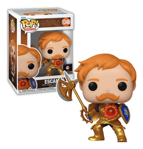 Escanor Funko Pop 1346 /seven Deadly Sins / Chalice Exclusiv