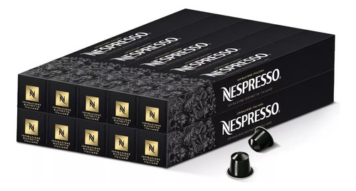 Cápsulas Nespresso Ispirazione Ristretto Italiano Pack X 100