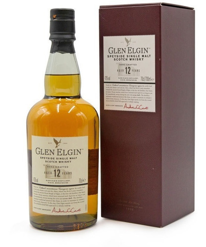 Whisky Glen Elgin 12 Años 750ml. --
