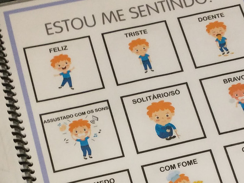 Kit Com 10 - Pranchas Comunicação Alternativa Pecs 200 Imgs
