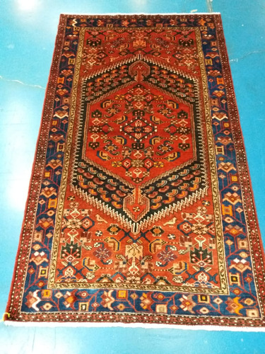 Tapete Artesanal Hamadan Iraniano 2.13 X 1.25 M Ref 78312