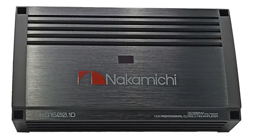 comprar Amplificador Mini Nkg1600.1d Nakamichi 1 Canal Clase D 3200w