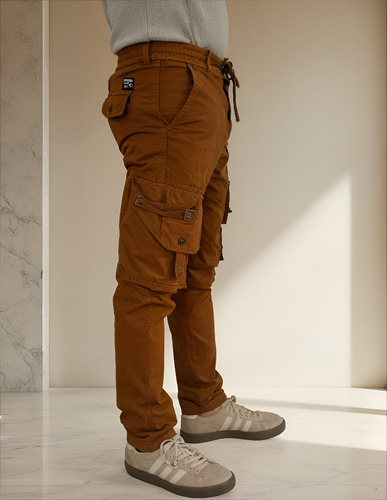 Pantalón Jogger Para Hombre Corte Slim De Moda 