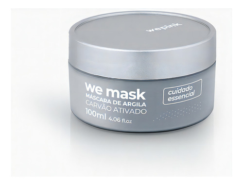 We Mask - Máscara De Argila Carvão Ativado 100g - Wepink
