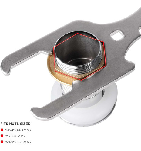 Llave Coladora Fregadero De Fontanero De 3 Vías, Se Ad...