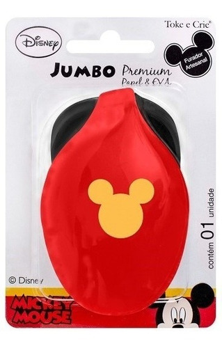 Furador Jumbo Cabeça + Regular Laço Disney Minnie Mouse Tec