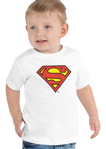 Playera Superman Logo Dc Comics Niño/dama/caballero