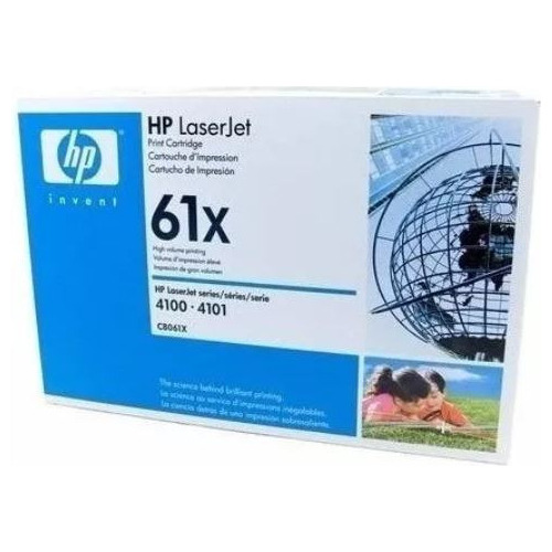 Toner Hp 61x Negro Caja Blanca C8061x