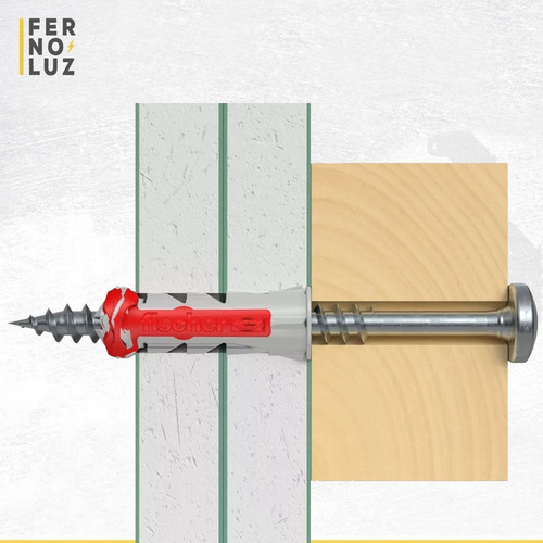 Tarugos Fischer Duopower 12 X 60 12mm 75 Unidades