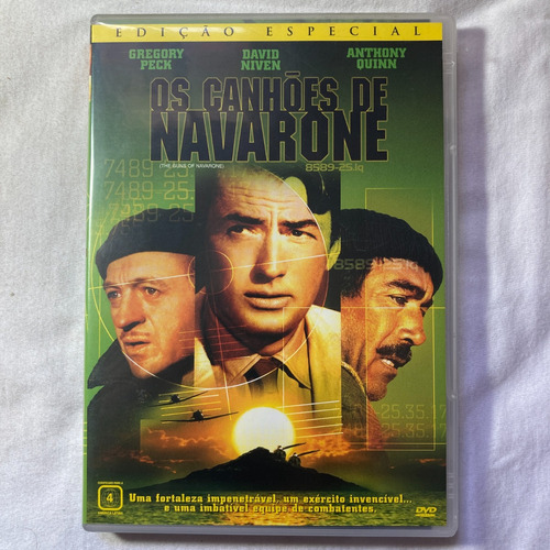 Dvd Filme Os Canhões De Navarrone Edição Especial Columbia (Usado)