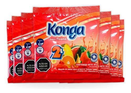 Konga De Tizana 30gr Pack 7und