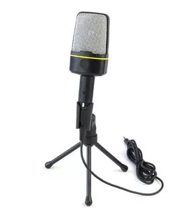 Micrófono Condensador 3.5mm + Mini Trípode