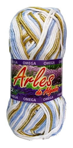 Hilaza Arles 100% Algodón Madeja De 100g Color Manglar