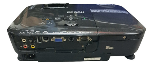 Proyector Epson S12+ H430a 50hs De Uso Negro (Usado)