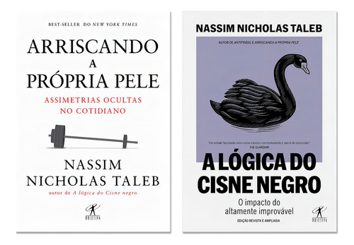 A Lógica Do Cisne Negro: O Impacto Do Altamente Improvável, De Nassim Nicholas Taleb. Série Economia, Vol. 2. Editora Objetiva, Capa Mole, Edição 1 Em Português, 2021
