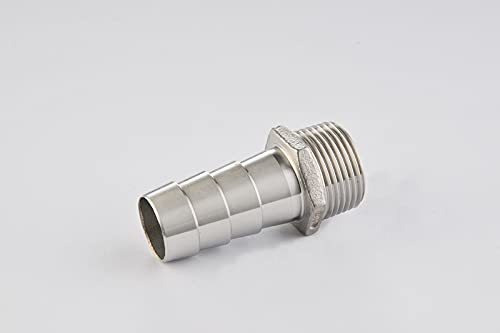 Tubo Manguera Acero Inoxidable 150 # Npt X Vastago Pezon Rey