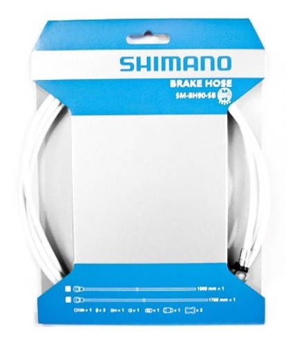 Cable Freno Hidráulico Trasero Shimano Smbh90 - Sb White