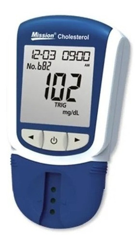 Medidor De Lipidos Mission Ultra (col, Hdl, Trig) Azul